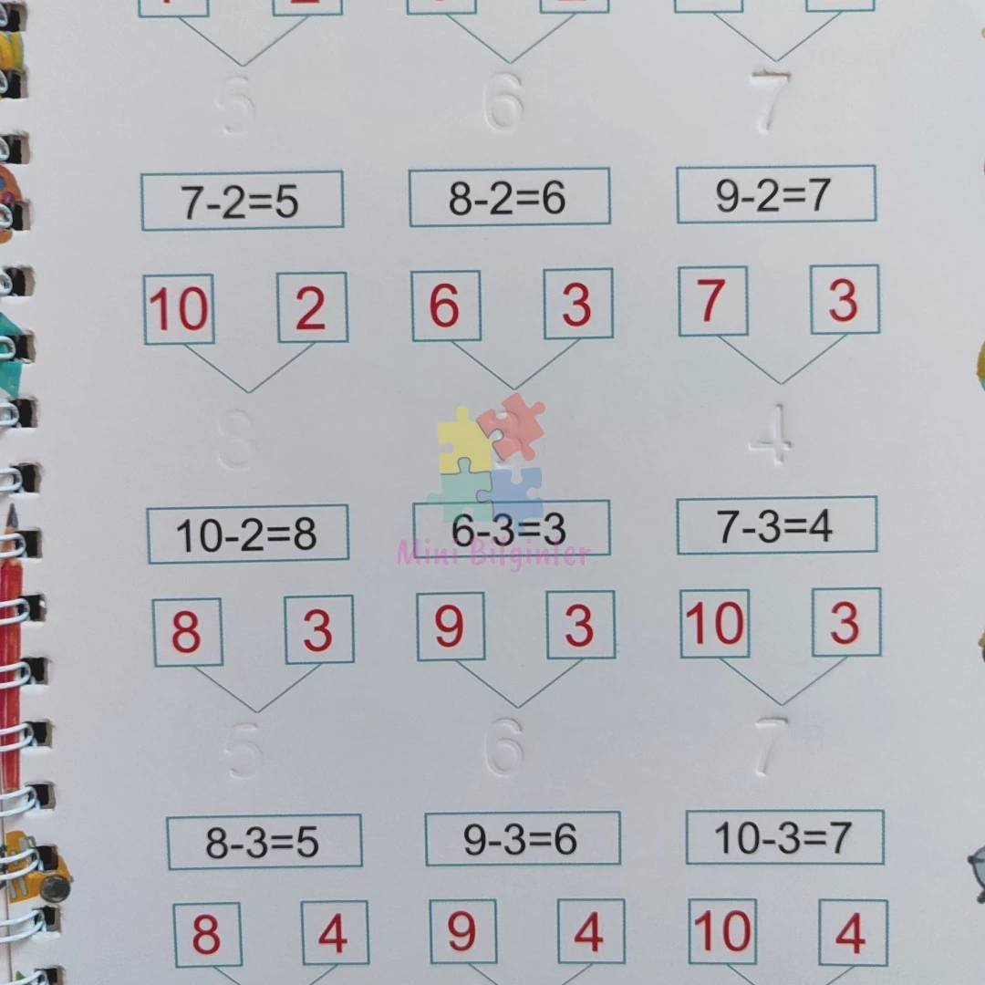 Türkçe Sihirli Dolgulu Defter Seti ve Yaz Sil Kalem